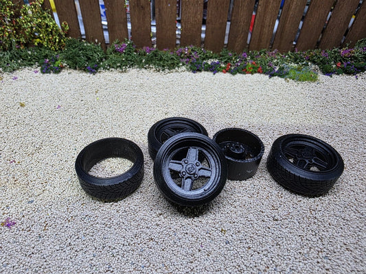 1/18 Ford RS 4 Spoke STRAIGHT
