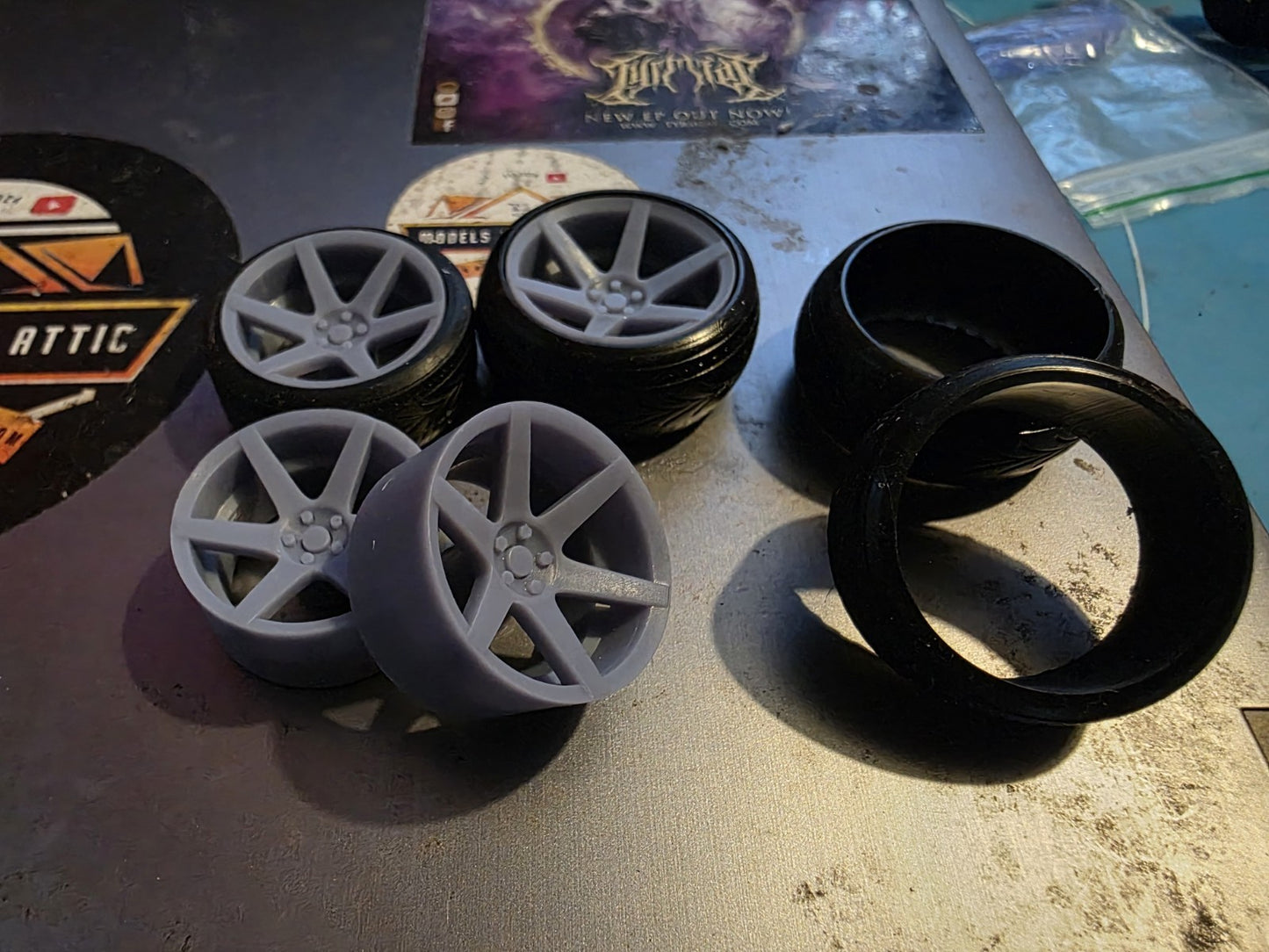 Emotion R Concaved & Stretched Rubber Tyres