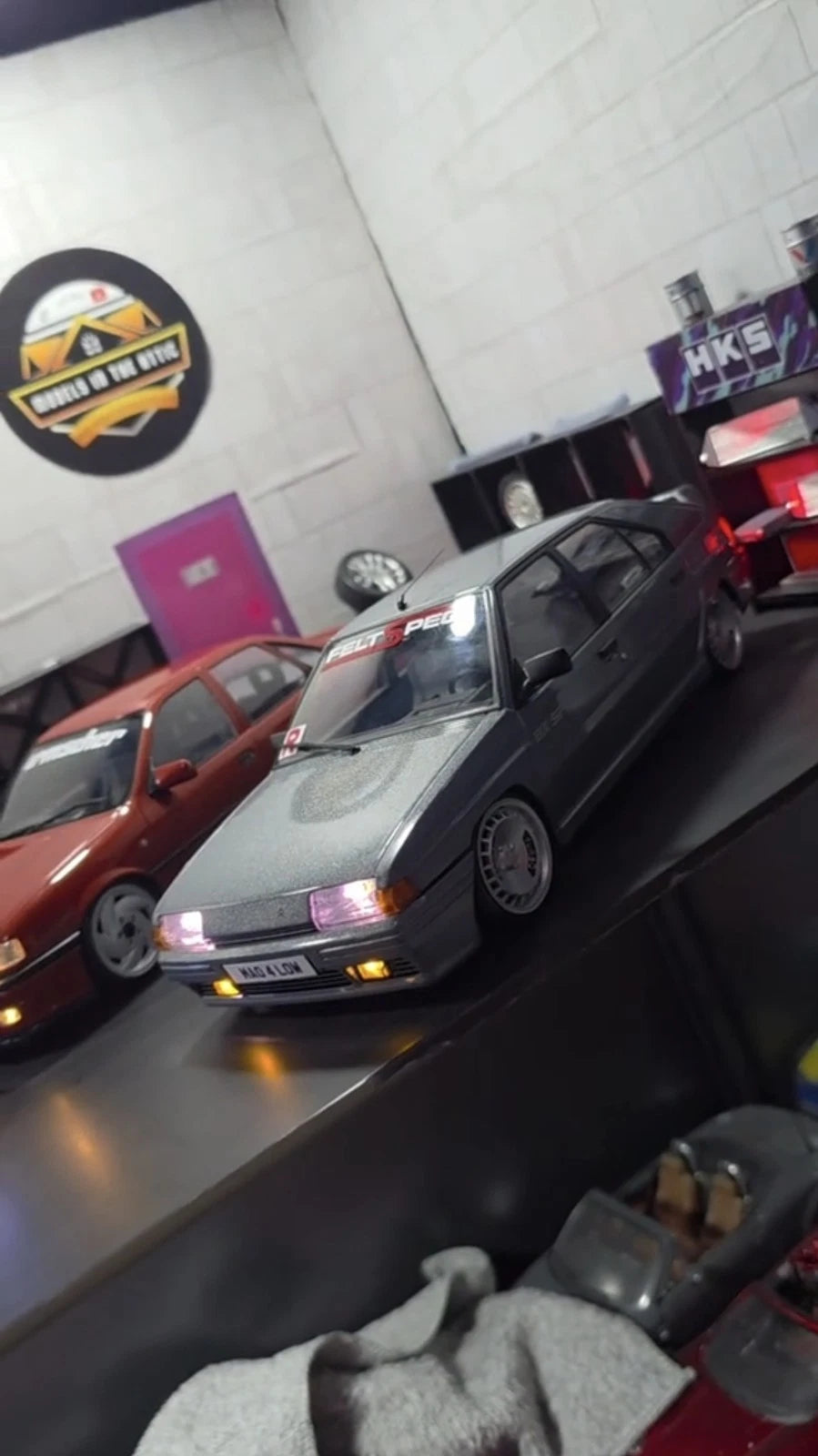 Norev Citroen BX Sport Model 1/18 Scale MODIFIED