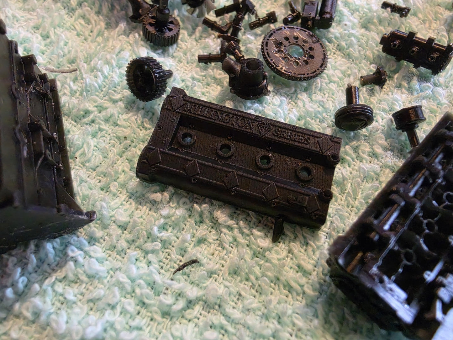1/18 Scale Ford MILLINGTON Engine 3d Resin Printed