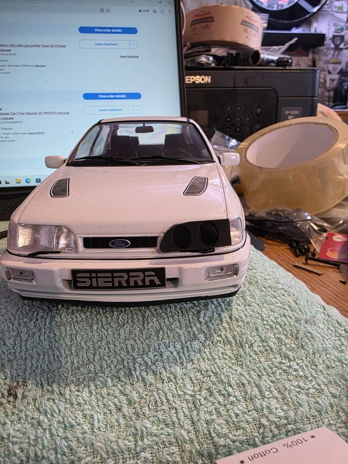 Sierra Sapphire Rouse Sport RS Cosworth Transkit For MCG SIERRA COSWORTH