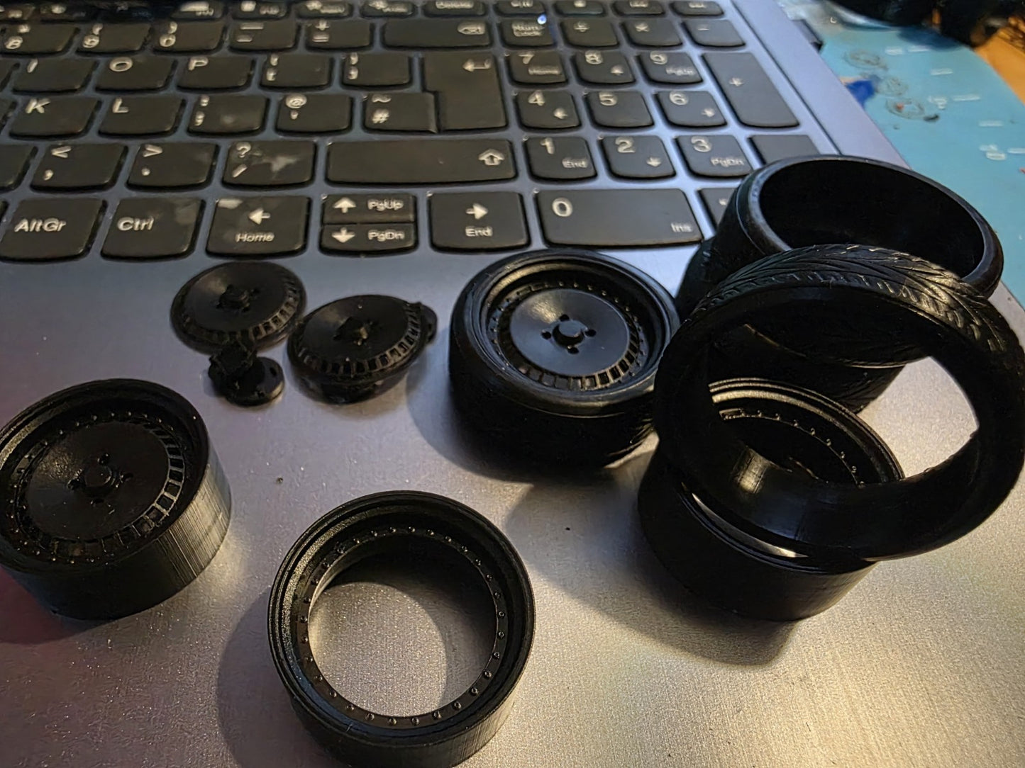 1/18 scale Schmidt TH Line & RUBBER Tyres