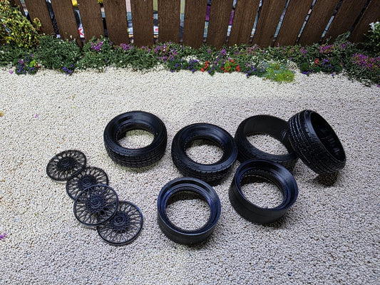 1/18 scale 18" BBS RS with PIRELLI Stretched Tyres