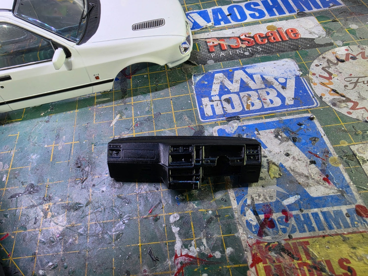 1/18 MCG Model Ford Sierra Cosworth RHD Dash Conversion