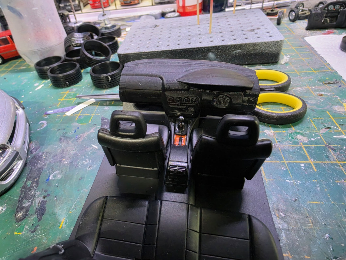 1/18 TRIPLE 9 VAUXHALL OMEGA RHD Dash Conversion 3D Scanned & Printed DECALS