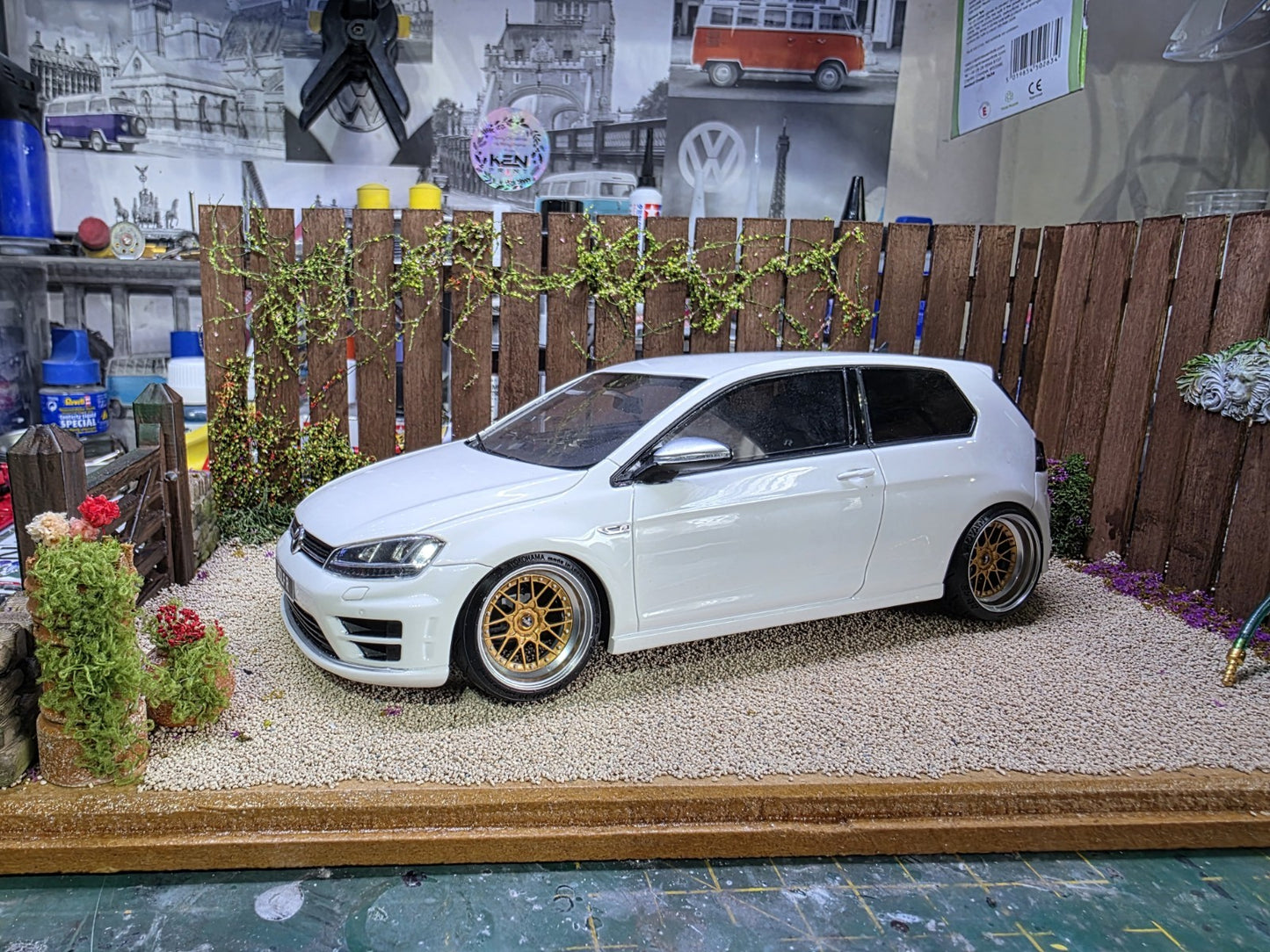 1/18 scale BBS RS2 painted Set