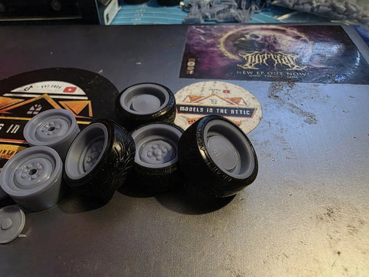 Lotus Cortina Banded Steels with RUBBER Yokohama Tyres