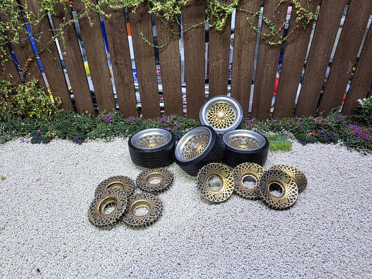 1/18 BBS E50 painted Set