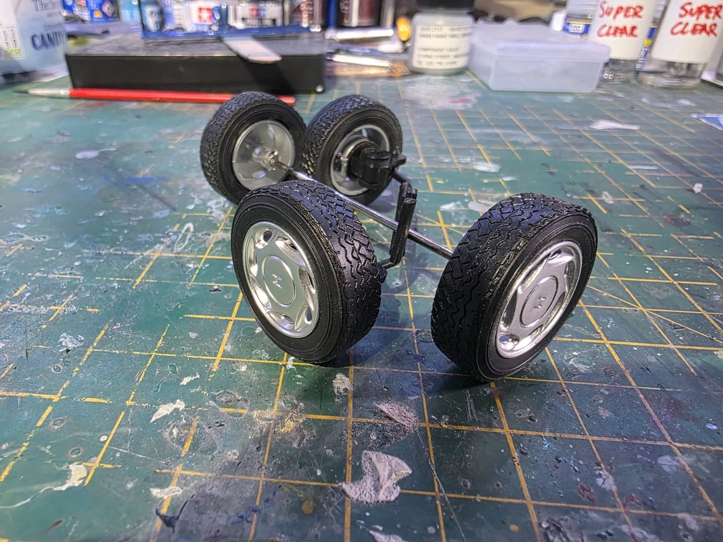 1/18 Norev Honda CRX Wheels and AXLES Diecast 1.18 model