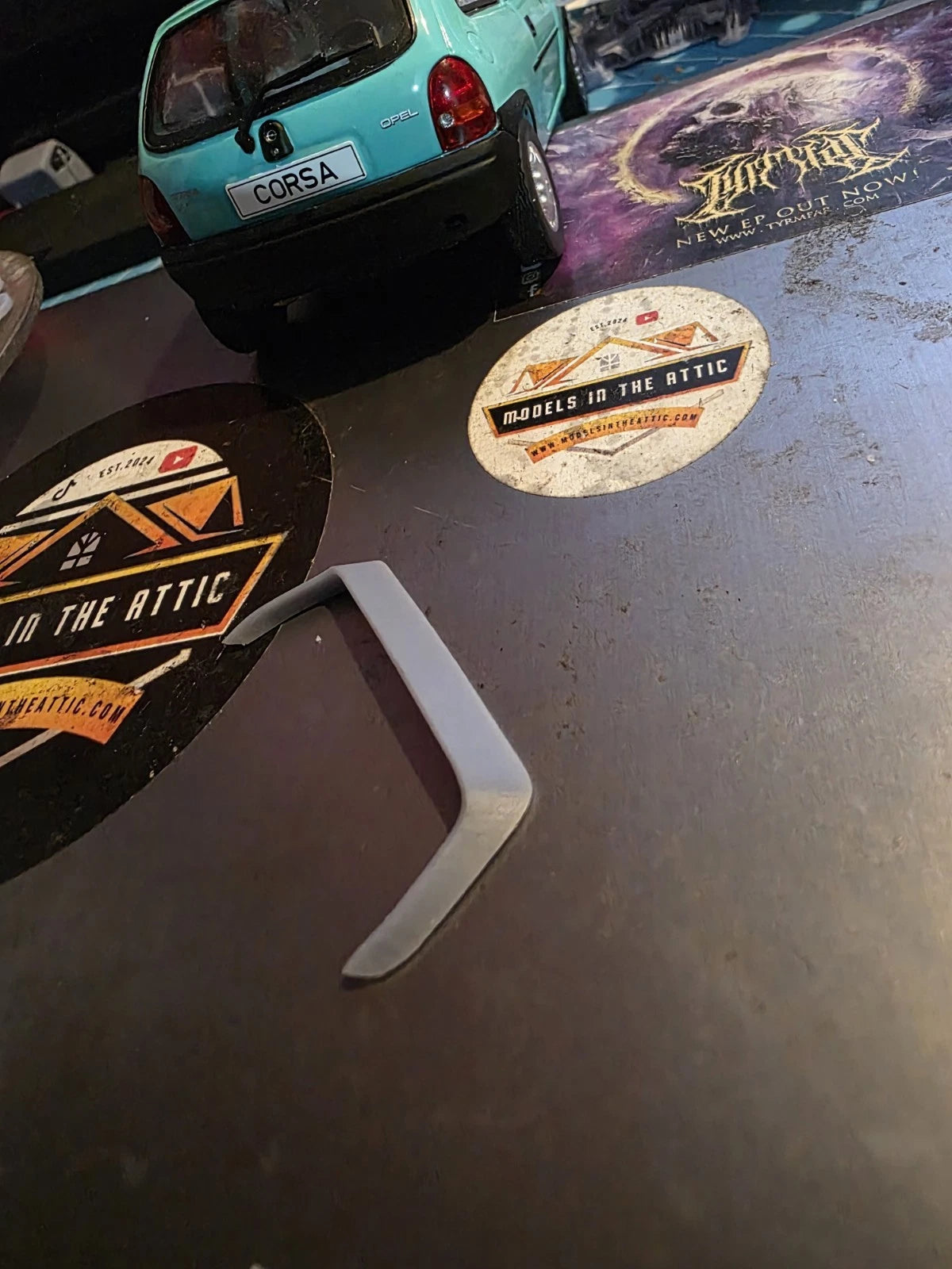 1/24 scale Vauxhall Corsa Sport Rear spoiler