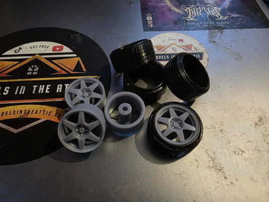 Compomotive M06 with RUBBER MICHELIN Tyres