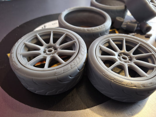 XXR 527 And RESIN Tyres