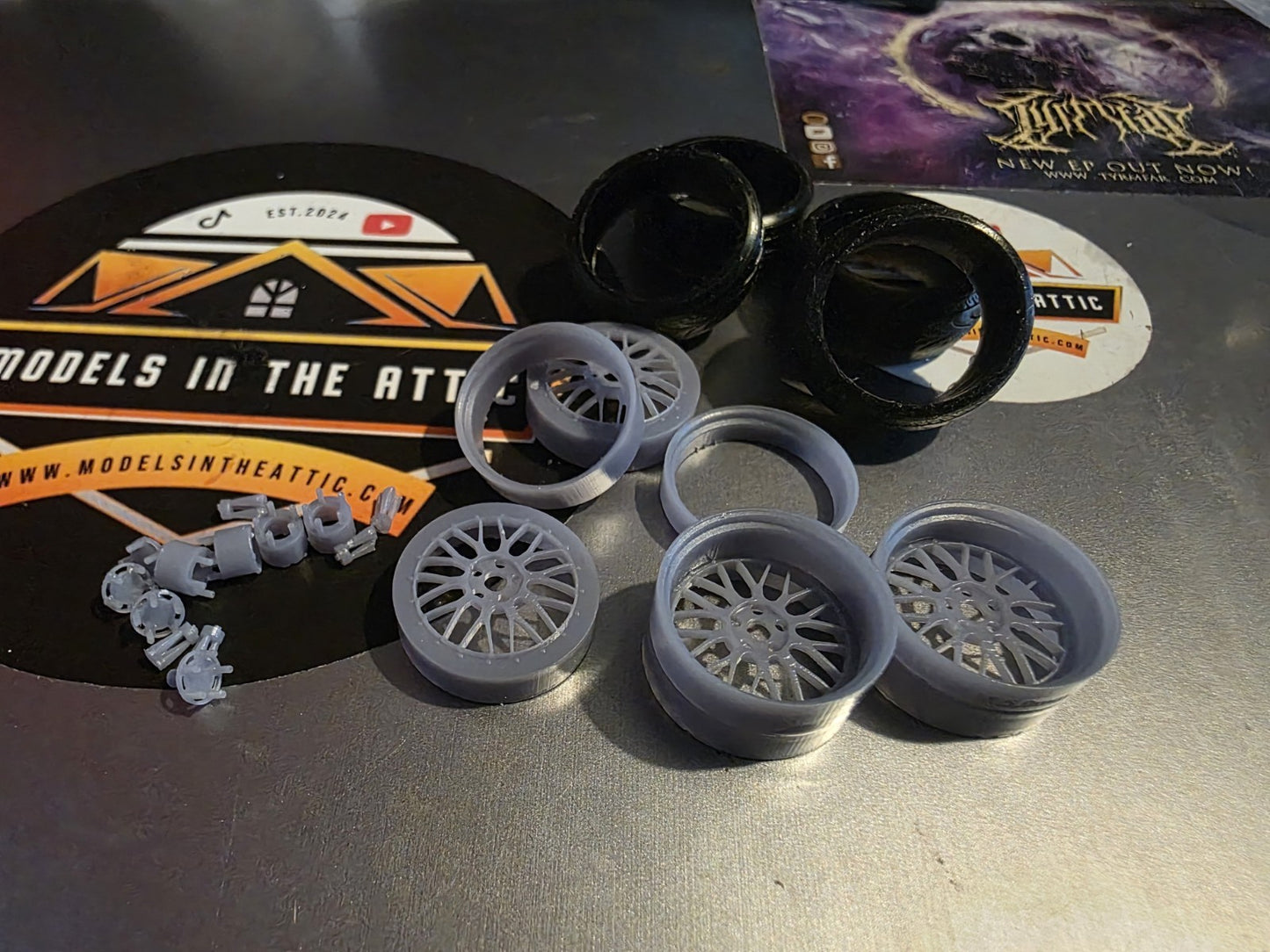 BBS LM with Premium Rubber Tyres