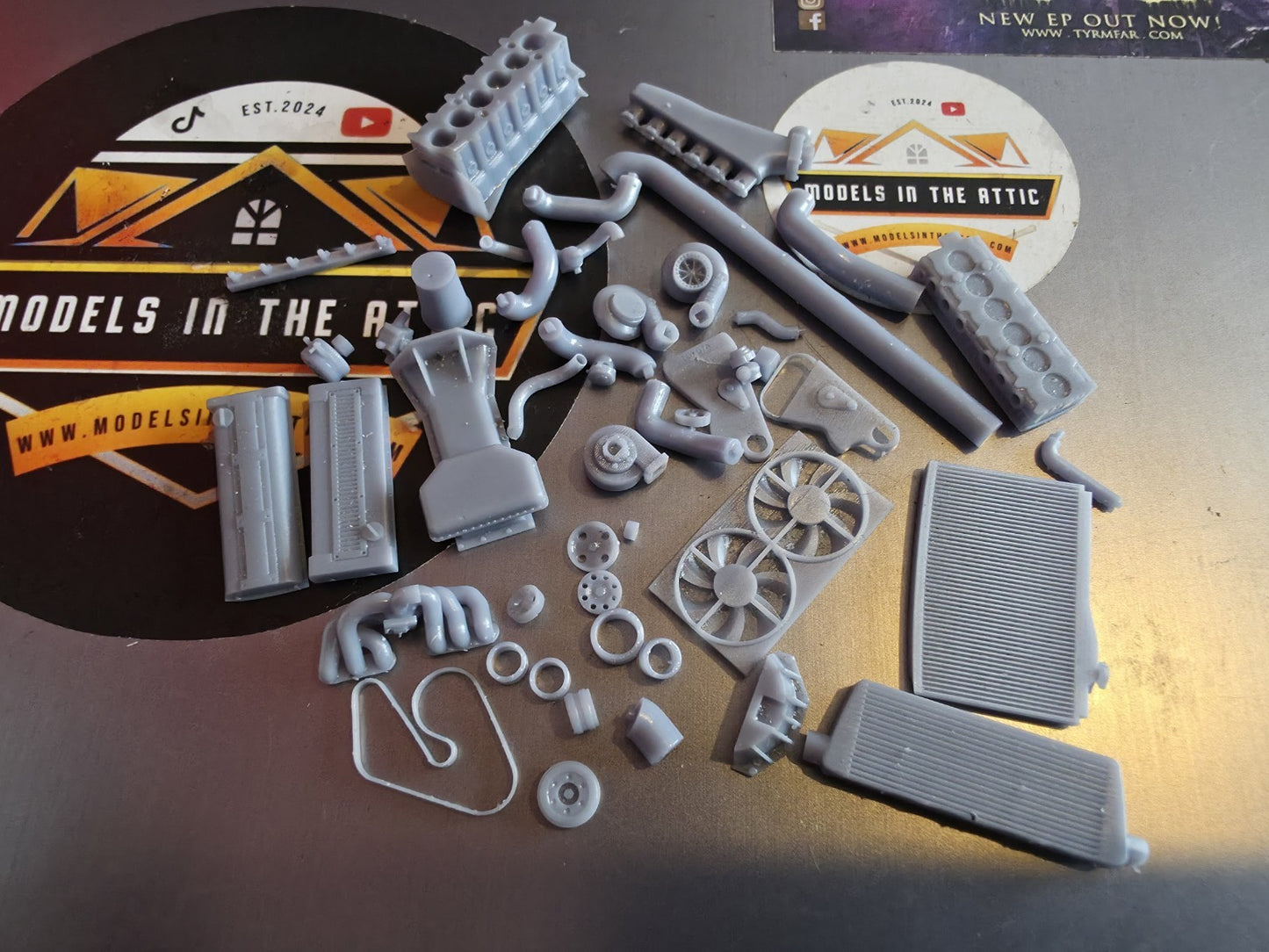 1/24 Scale 2JZ Engine