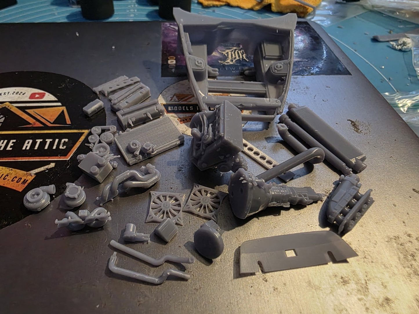 Tamiya Honda S2000 Full Engine Bay Transkit