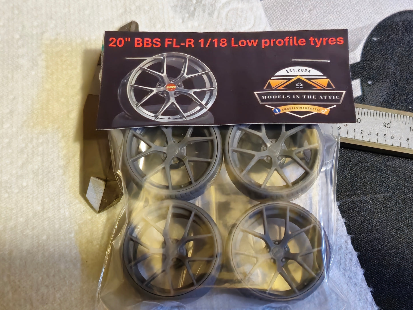 1/18 20" BBS FL alloys with Low profile tyres