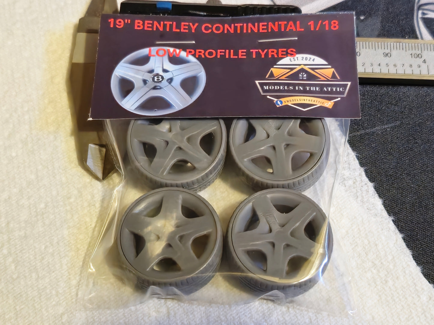 19" Bentley Continental 1/18 Ultra Low-Reifen