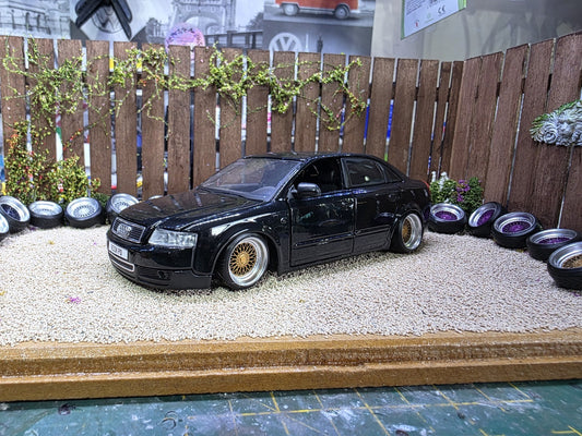 1/24 scale BBS RS Gold painted Set