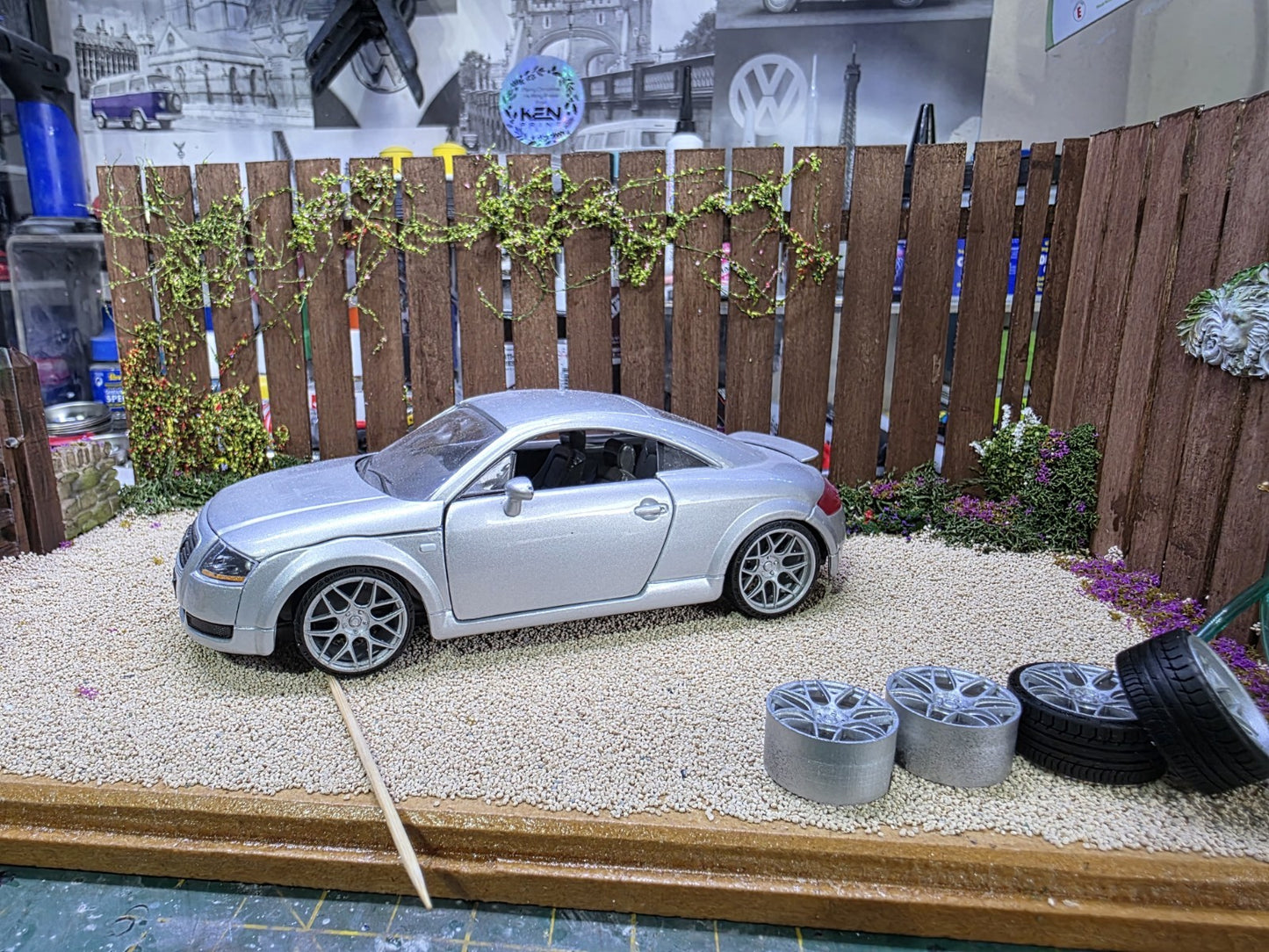 1/24 scale HRE FF01 painted Set