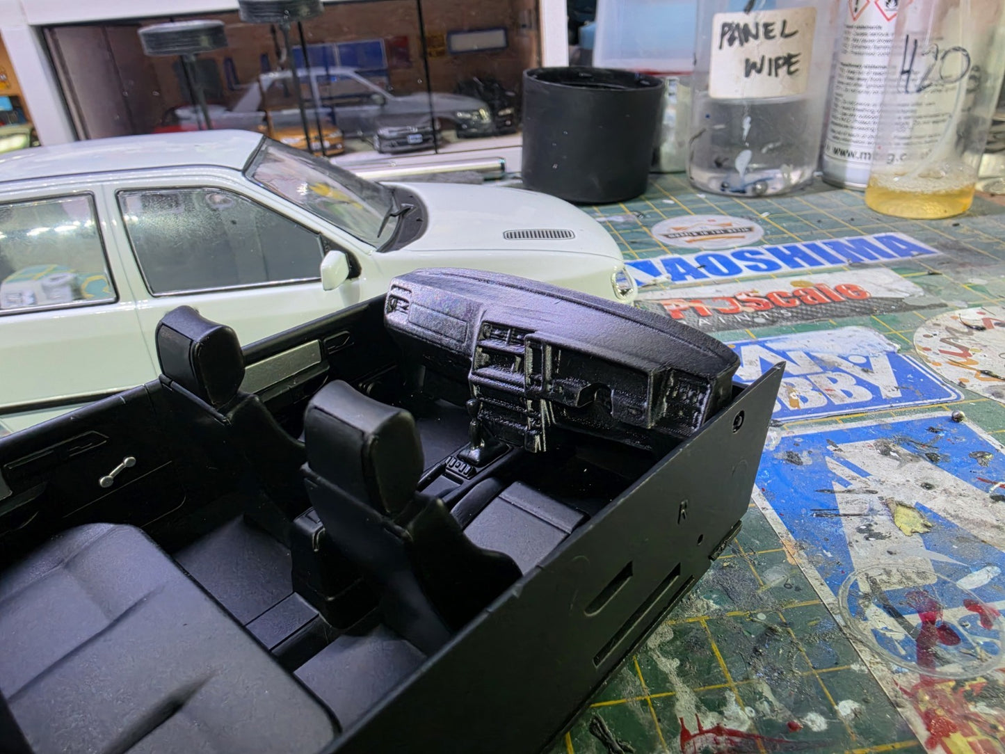 1/18 MCG Model Ford Sierra Cosworth RHD Dash Conversion