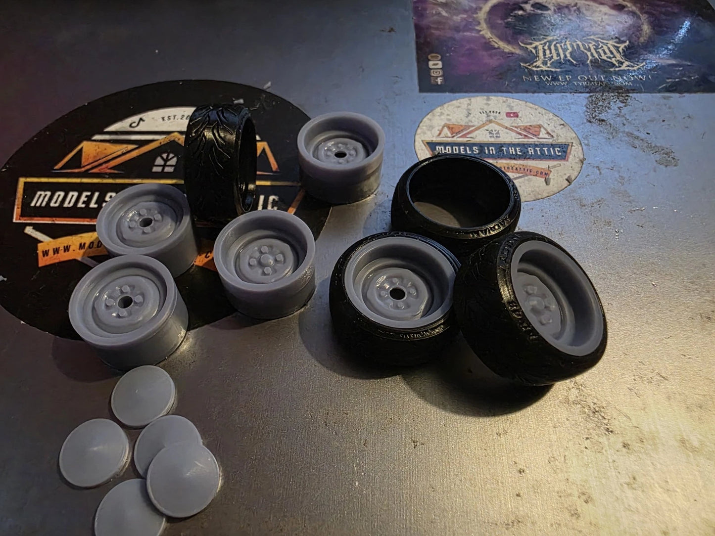 Lotus Cortina Banded Steels with RUBBER Yokohama Tyres