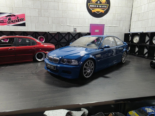 OTTO 1/18 BMW M3 E46 LAGUNA SECA BLUE OT790