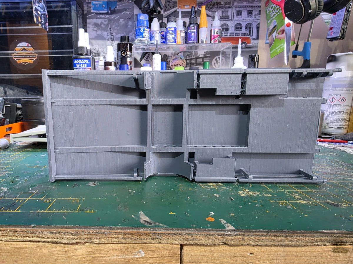 1/18 Scale Beavertail 3D PRINTED ford transit recovery bed ONLY Lorry Flat bed