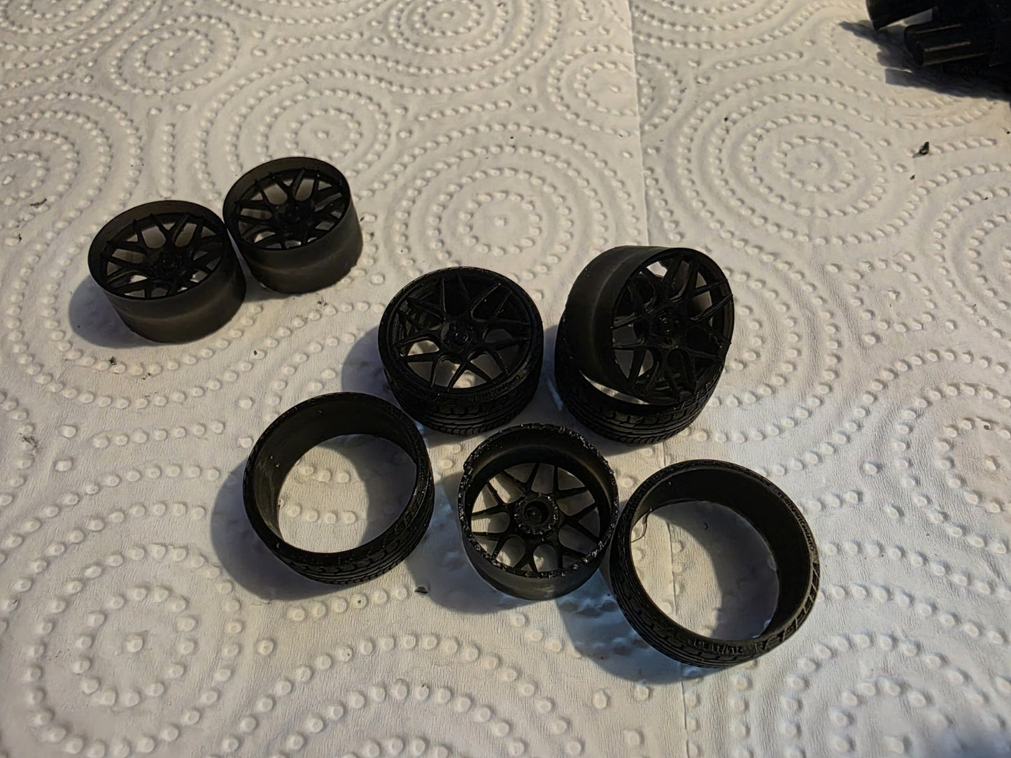 1/24 scale HRE FF01 (Free rears)