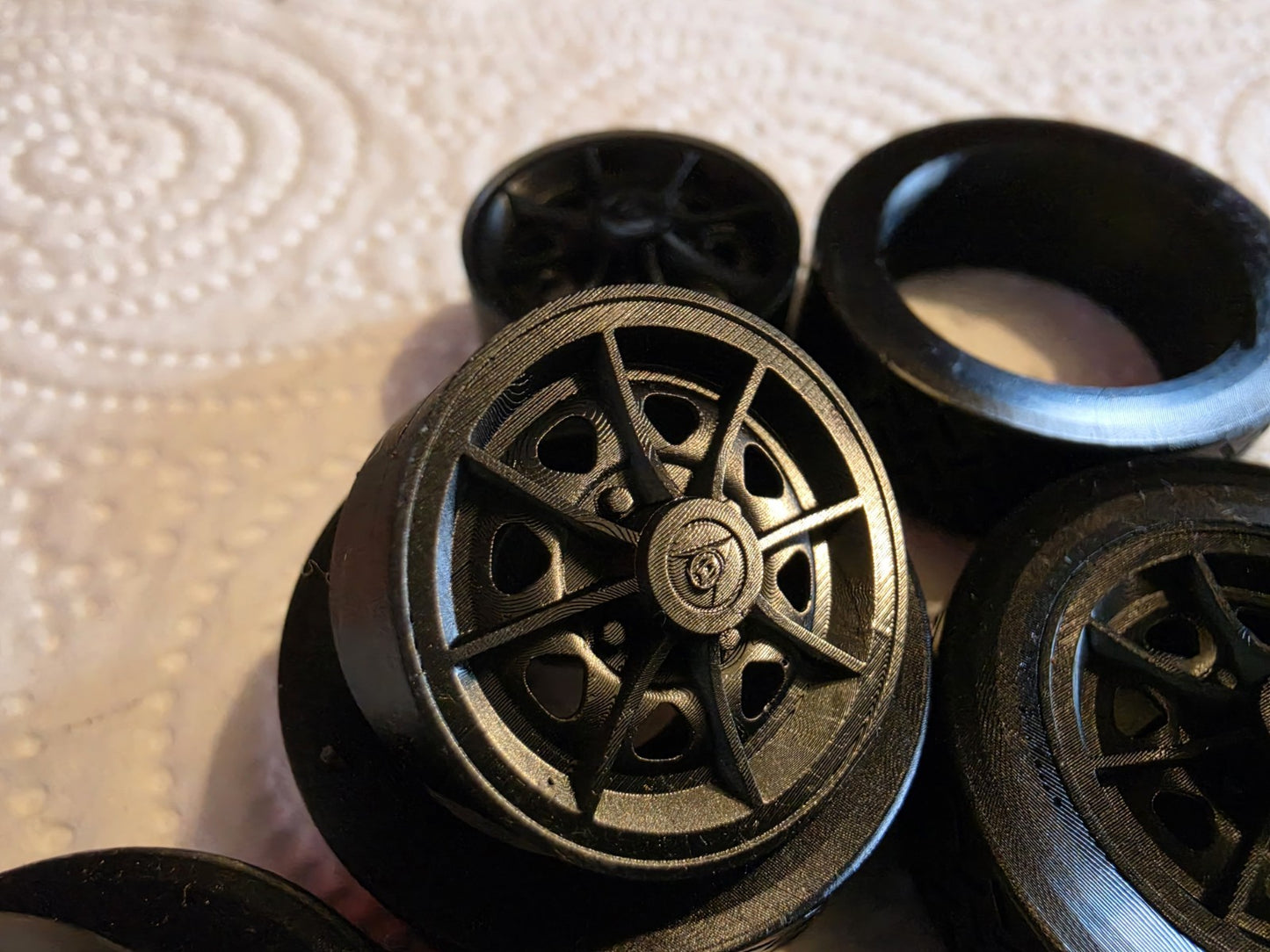 1/18 Scale Dunlop D1 3d Printed Wheels & Tyres
