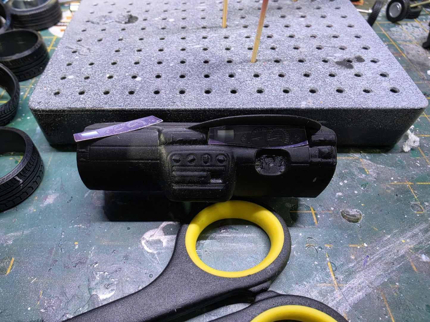 1/18 TRIPLE 9 VAUXHALL OMEGA RHD Dash Conversion 3D Scanned & Printed DECALS