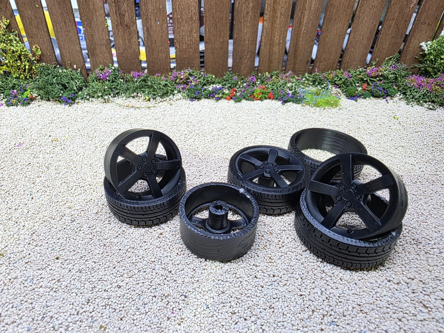 1/18 scale Alessio F1 wheels