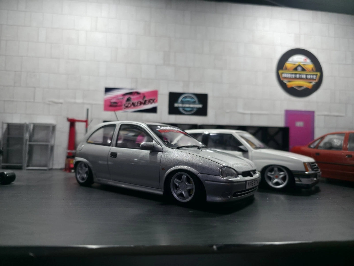 MCG VAUXHALL CORSA GSI Model 1/18 Scale MODIFIED