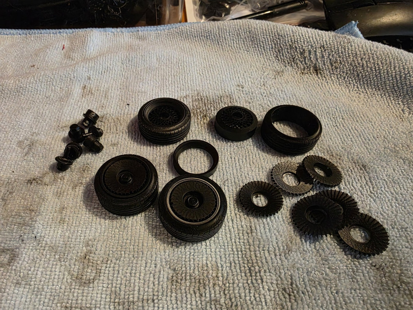 1/18 scale 16" BBS E50 & TurboFan Covers