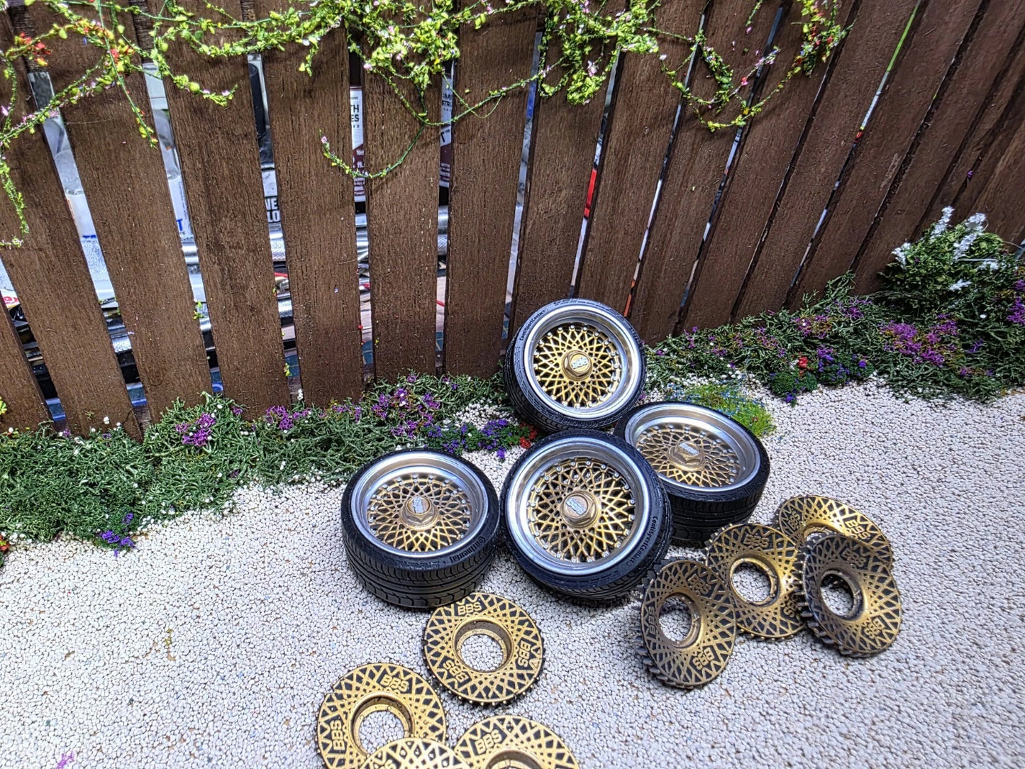 1/18 BBS E50 painted Set