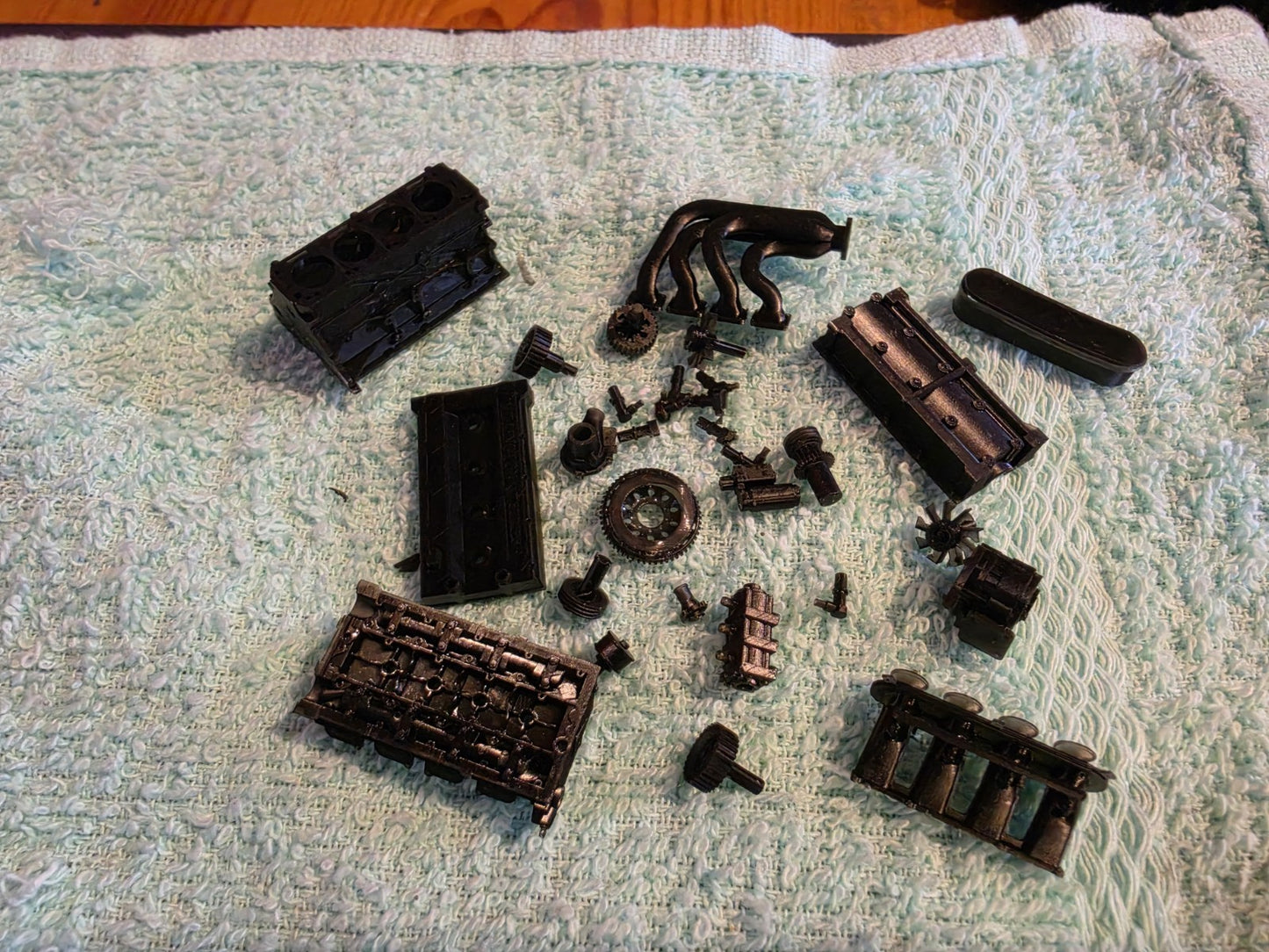 1/18 Scale Ford MILLINGTON Engine 3d Resin Printed