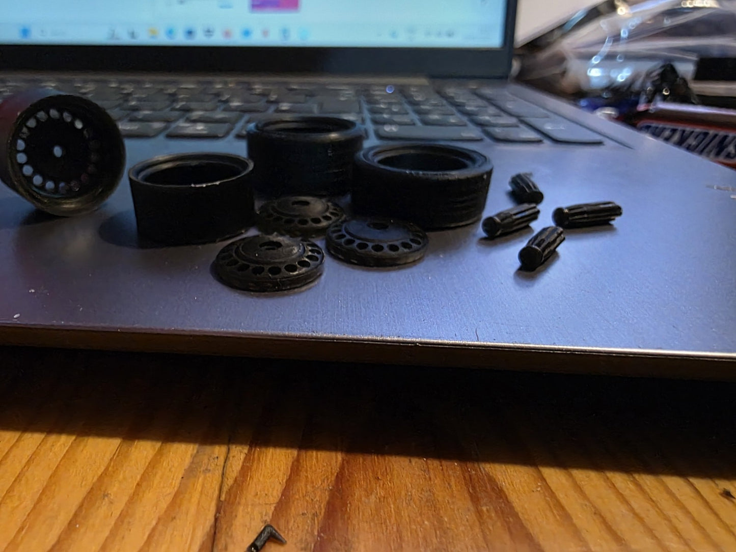 1/24 scale VW Steel Wheels