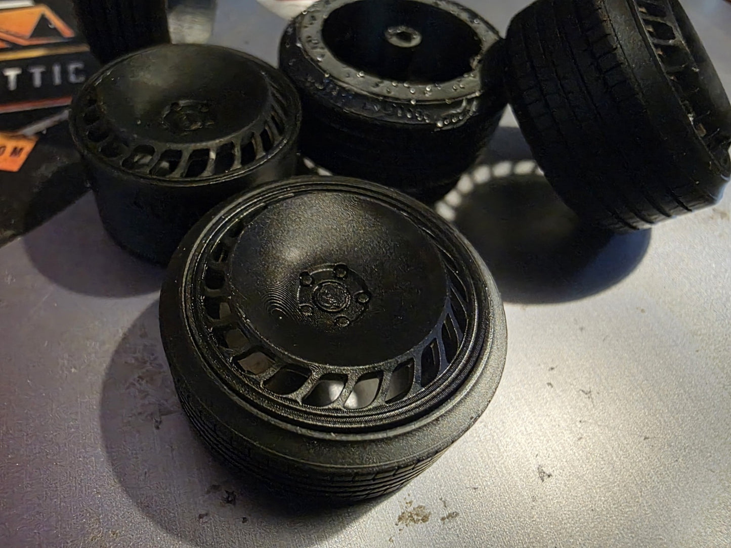 1.18 Messer Turbo Fans with LOW PROFILE stretched Tyres