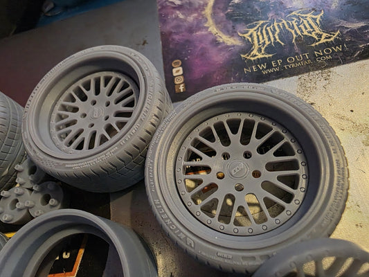 1/12 Scale CCW Classic with Resin Michelin tyres