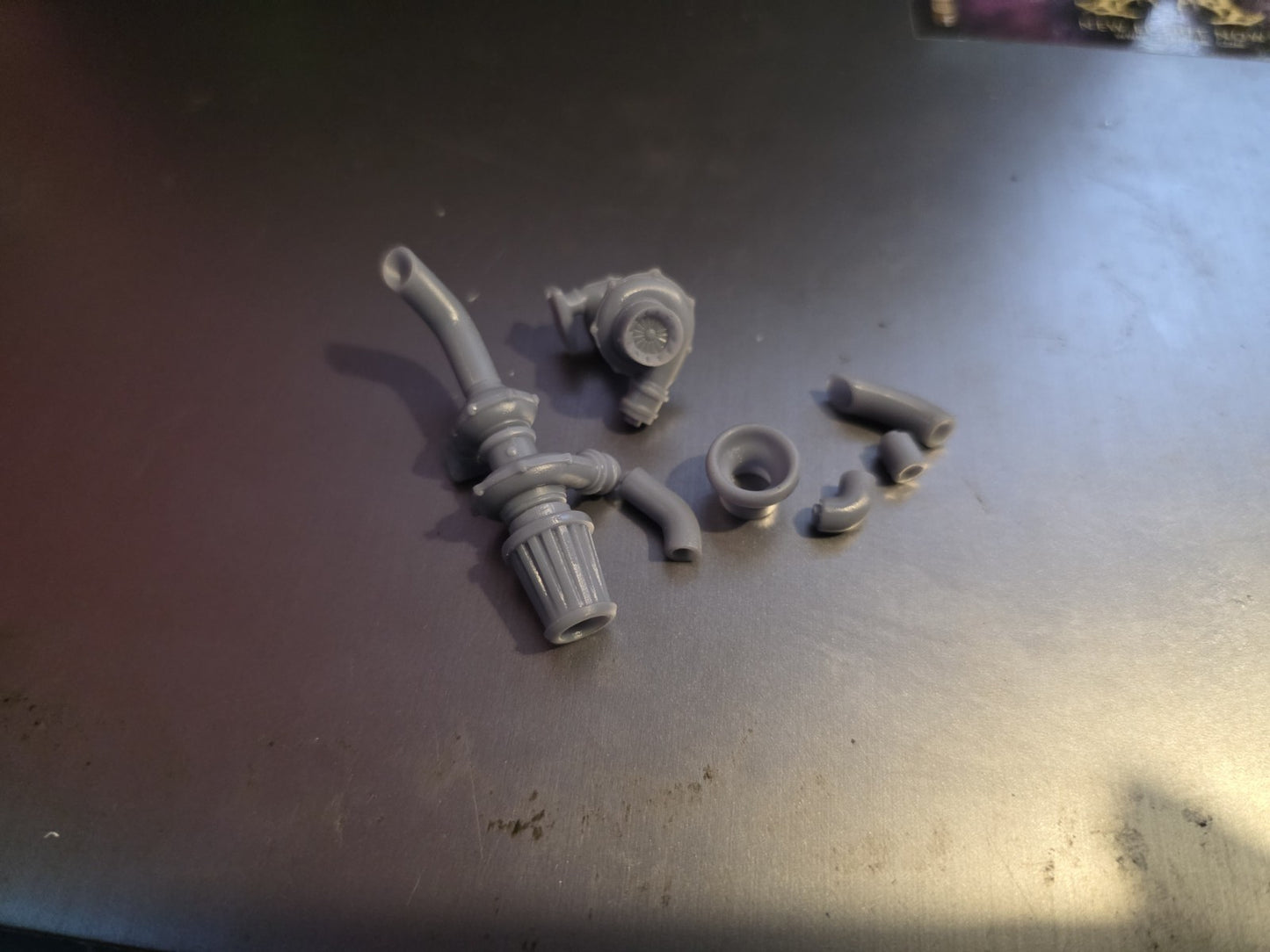 TWIN TURBO bonnet Exit Kit