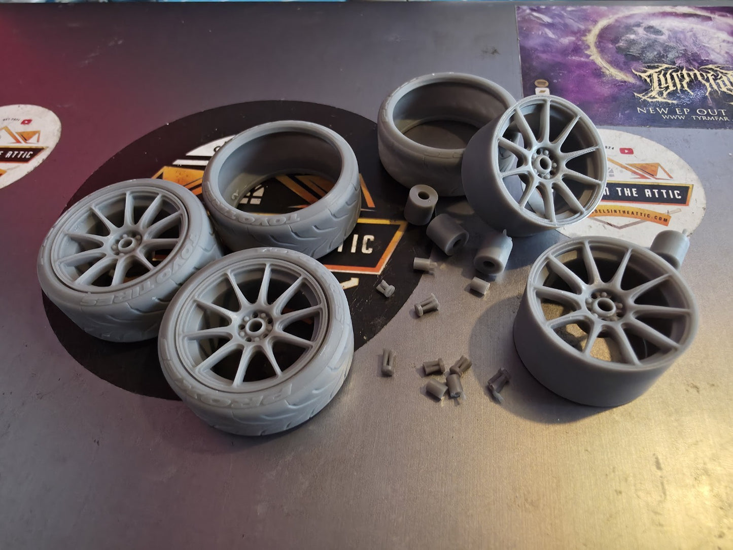 XXR 527 And RESIN Tyres