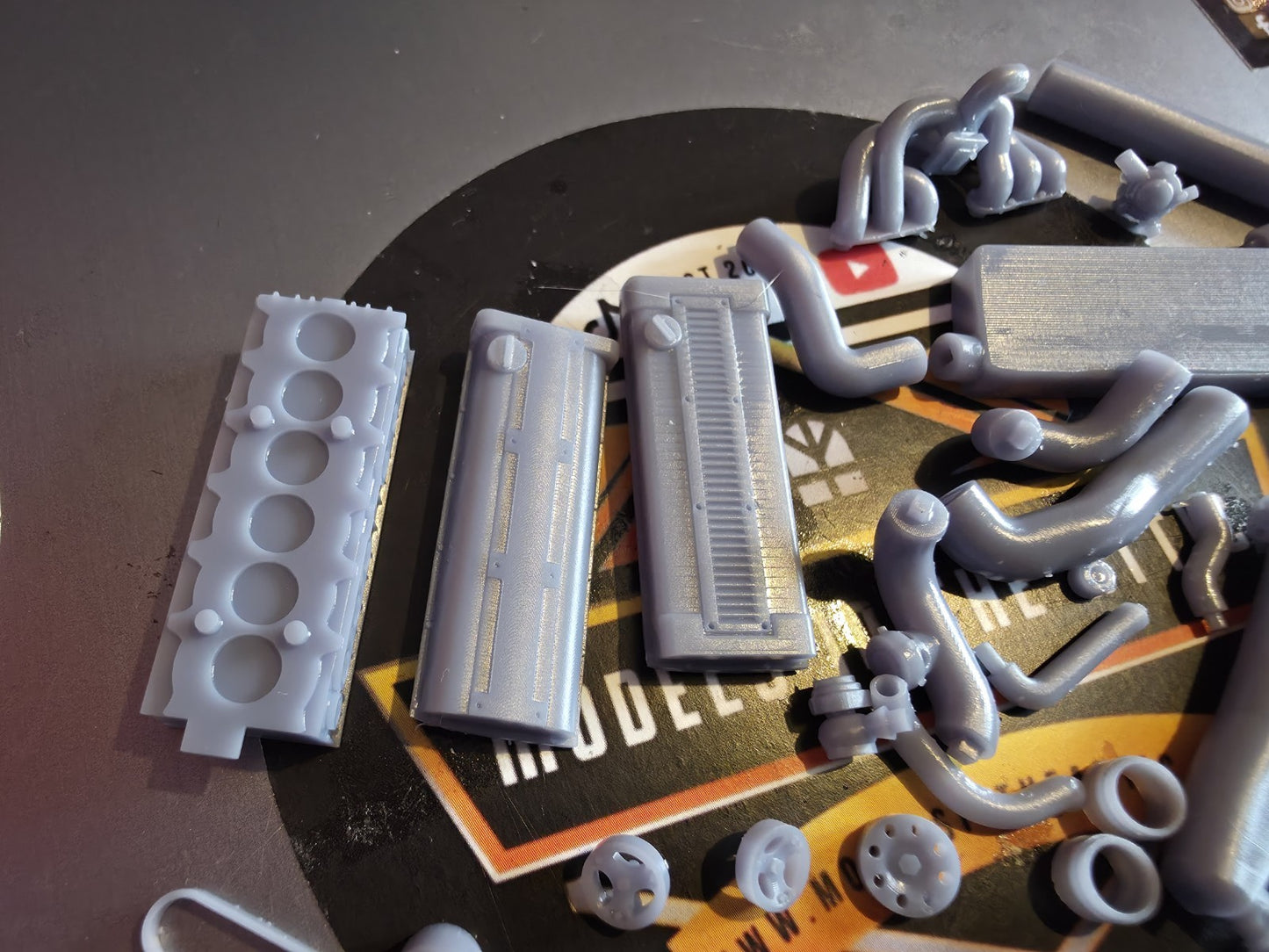 1/18 Scale 2JZ Engine