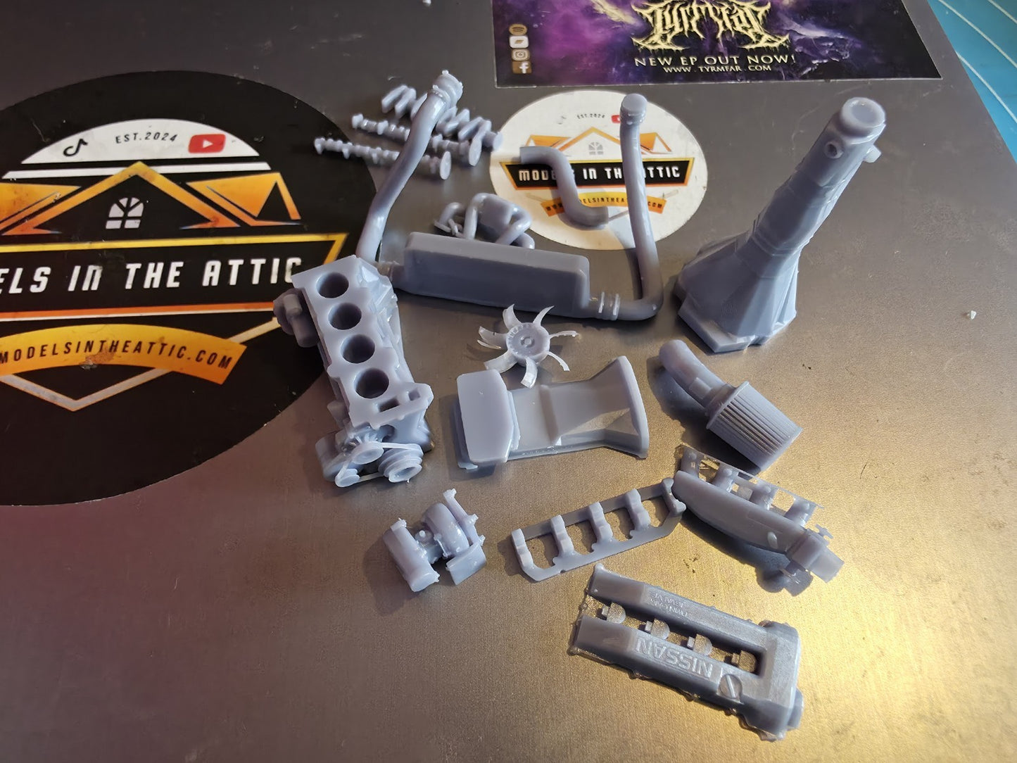 1/18 Scale SR20DET Engine