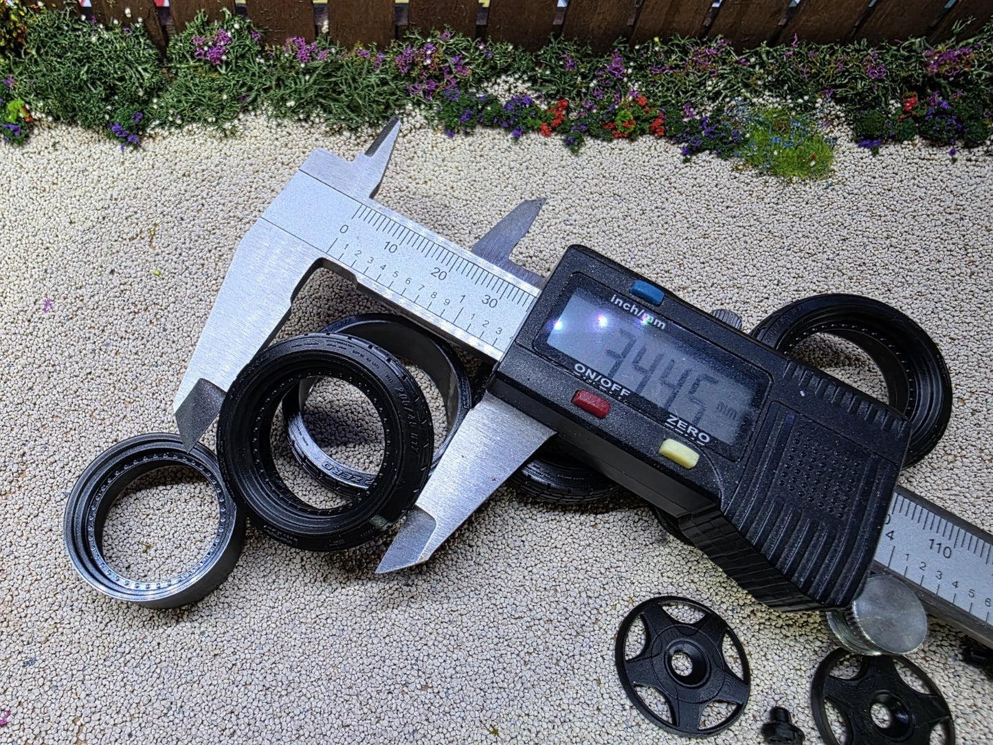 1/18 scale 18" BBS RF with PIRELLI Stretched Tyres