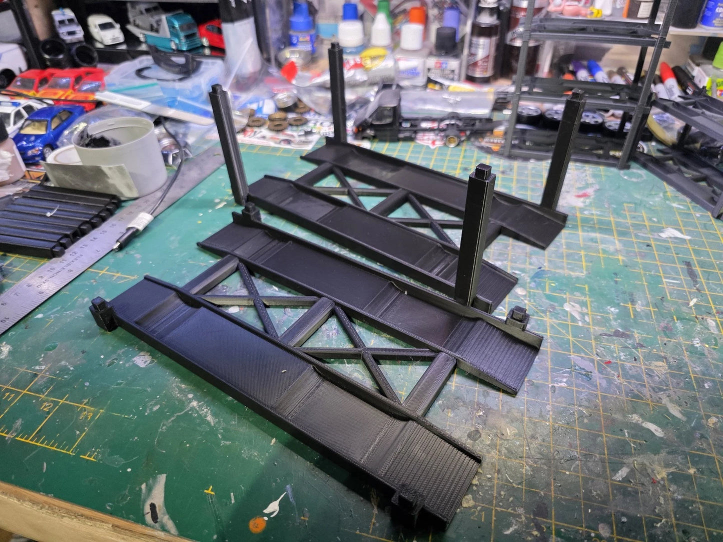 1/18 Scale Model Car 3 Tier Stacker