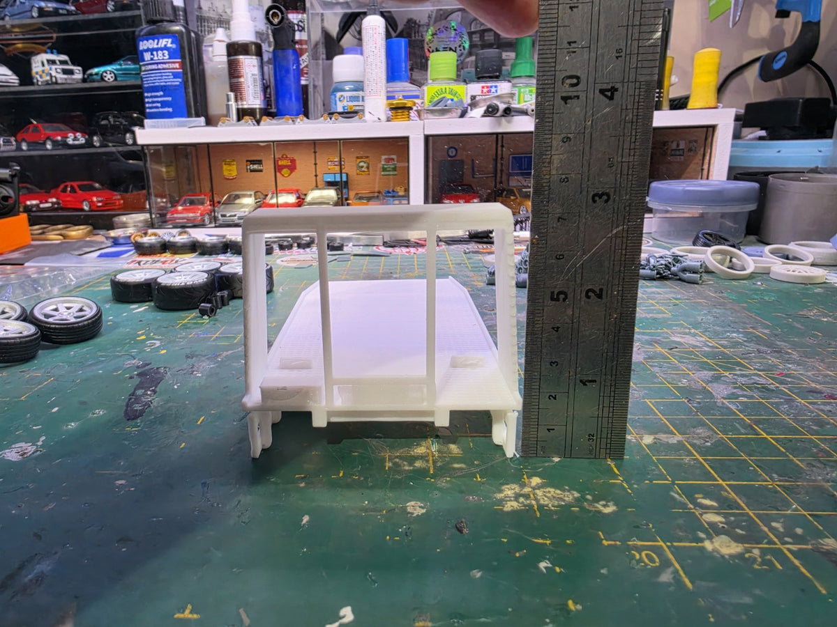 1/24 Scale Ford Transit Recovery Bed Unpainted 3d Printed