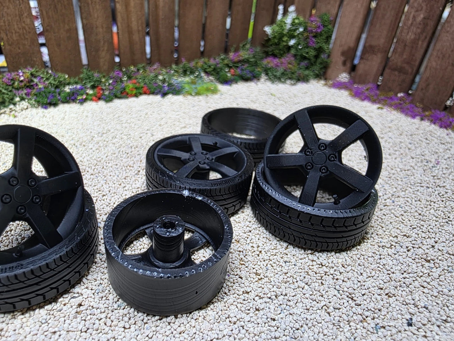 1/18 scale Alessio F1 wheels