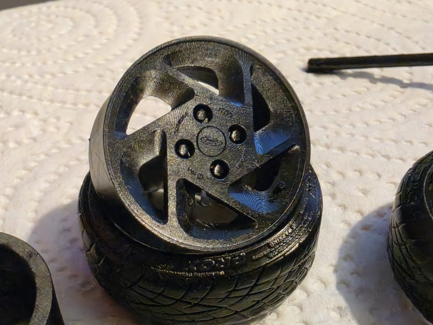 1/18 scale Ford Escort RS TURBO Wheels with Toyo RUBBER Tyres & MCG OTTO HUBS