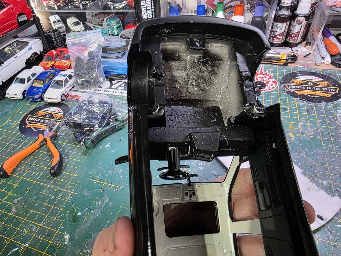 1/18 OttO Model Ford Sierra Cosworth RHD Dash Conversion