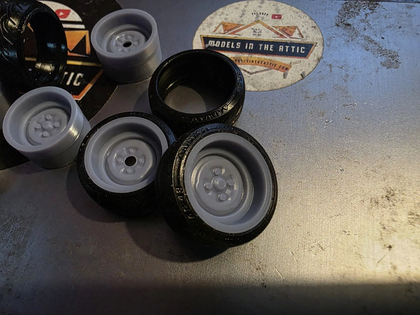 Lotus Cortina Banded Steels with RUBBER Yokohama Tyres