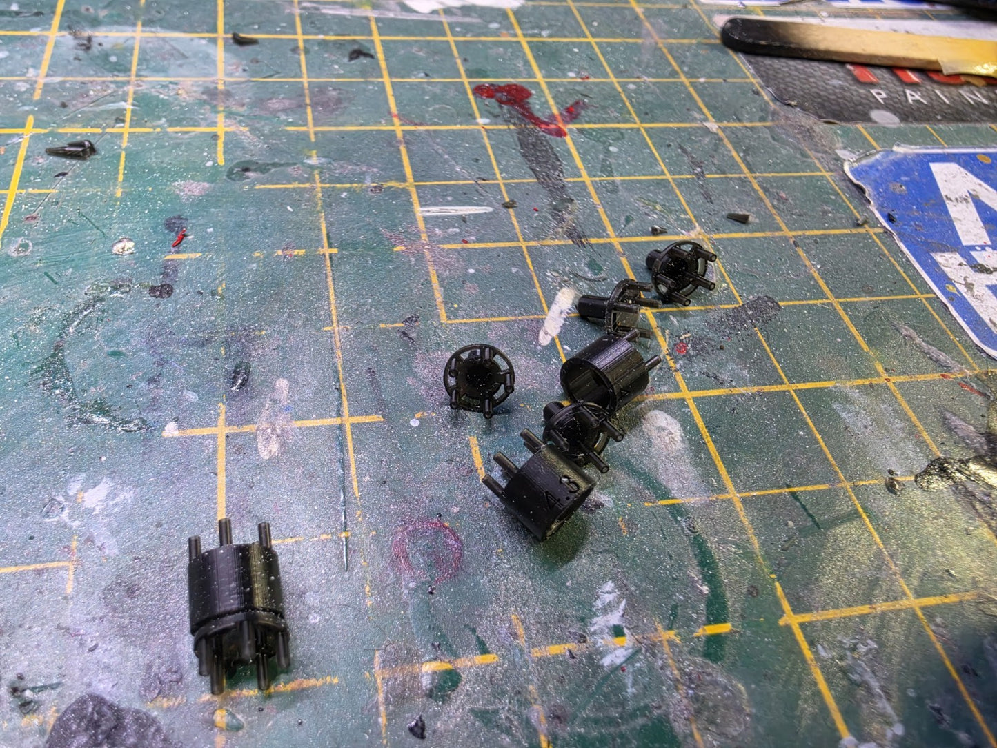 1/18 BBS LM Pre-painted Gold with Tyres RESIN DIECAST MODEL ***SALE ITEM***